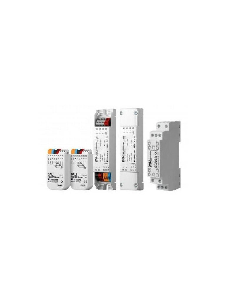 DALI DT8 RGB LED Dimmer 8A Sterowanie LUNATONE