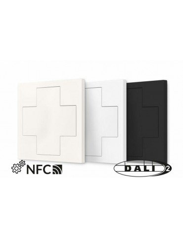 DALI-2 Switch Cross NFC black Lunatone